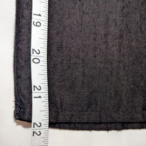 NWT Express | Halter Neck Cotton Blend Lightweight Jumpsuit in Black | Medium - Picture 13 of 13